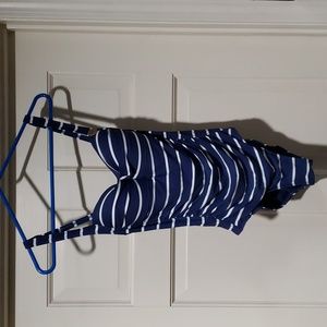 Nip tuck Portofino Stripe One Piece Swimsuit